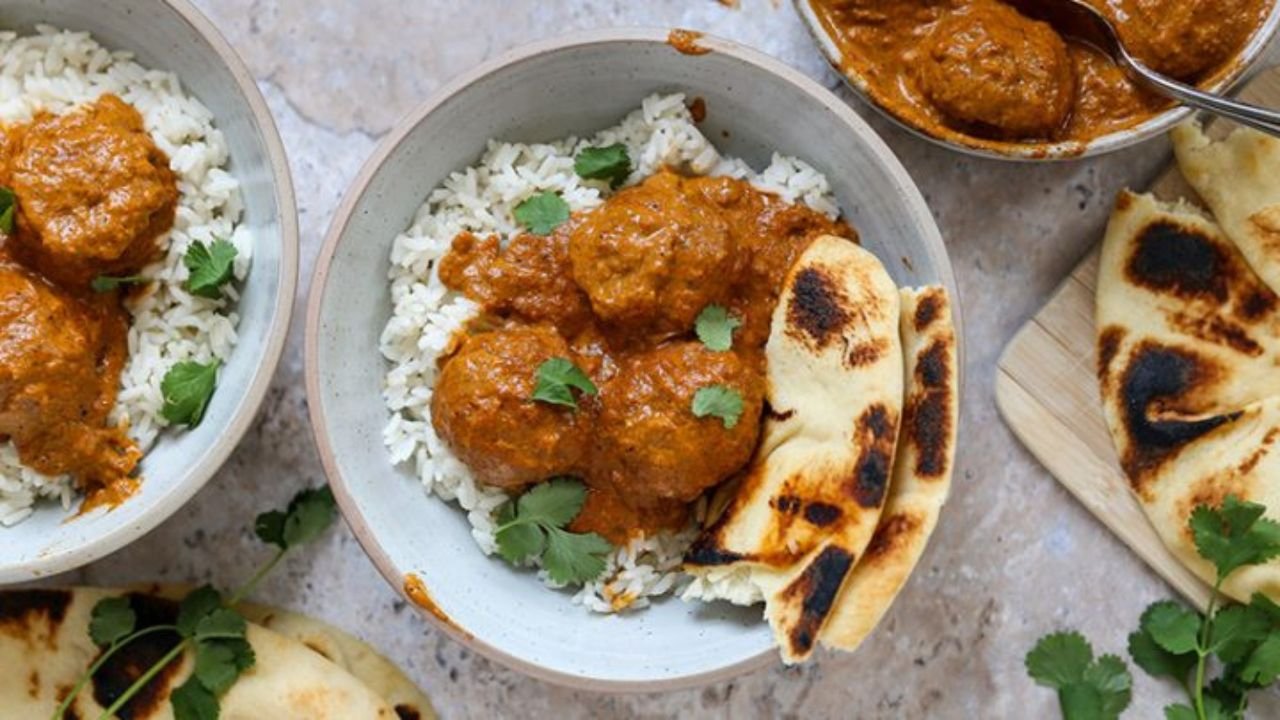 Butter Chicken Meatballs